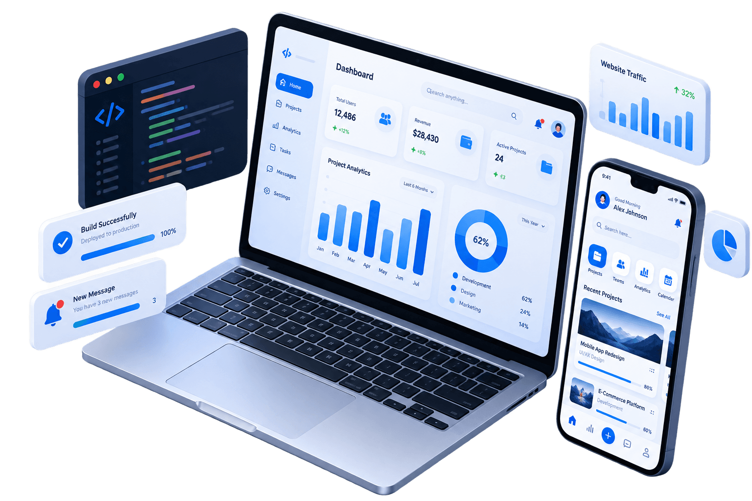 AegisTechSpire - Custom Software, Web & Mobile App Development